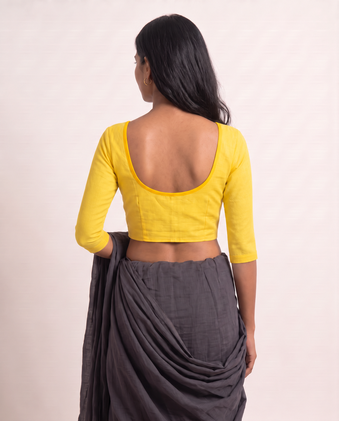 Sunshine Yellow 3/4 sleeve blouse