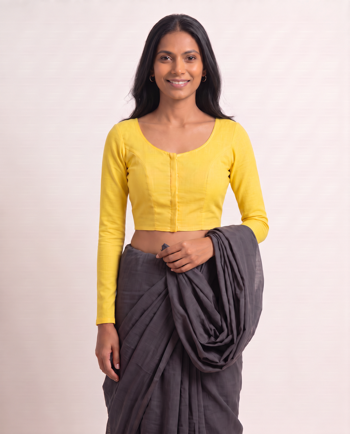 Sunshine Yellow full sleeve blouse